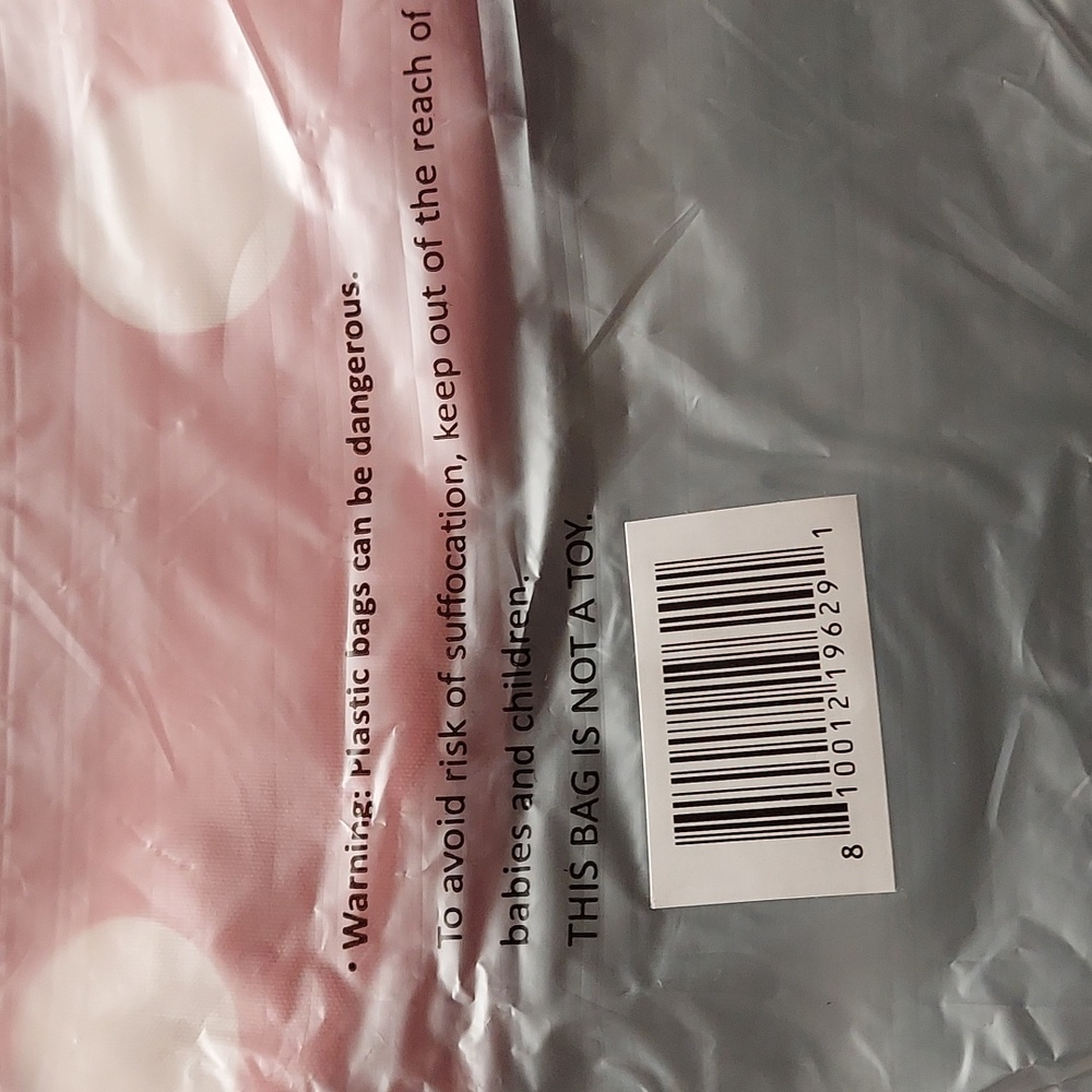 Kate Spade New York Cotton Candy Canvas Tote Bag Pink Polka Dot NWT  1 LEFT! - Picture 8 of 13